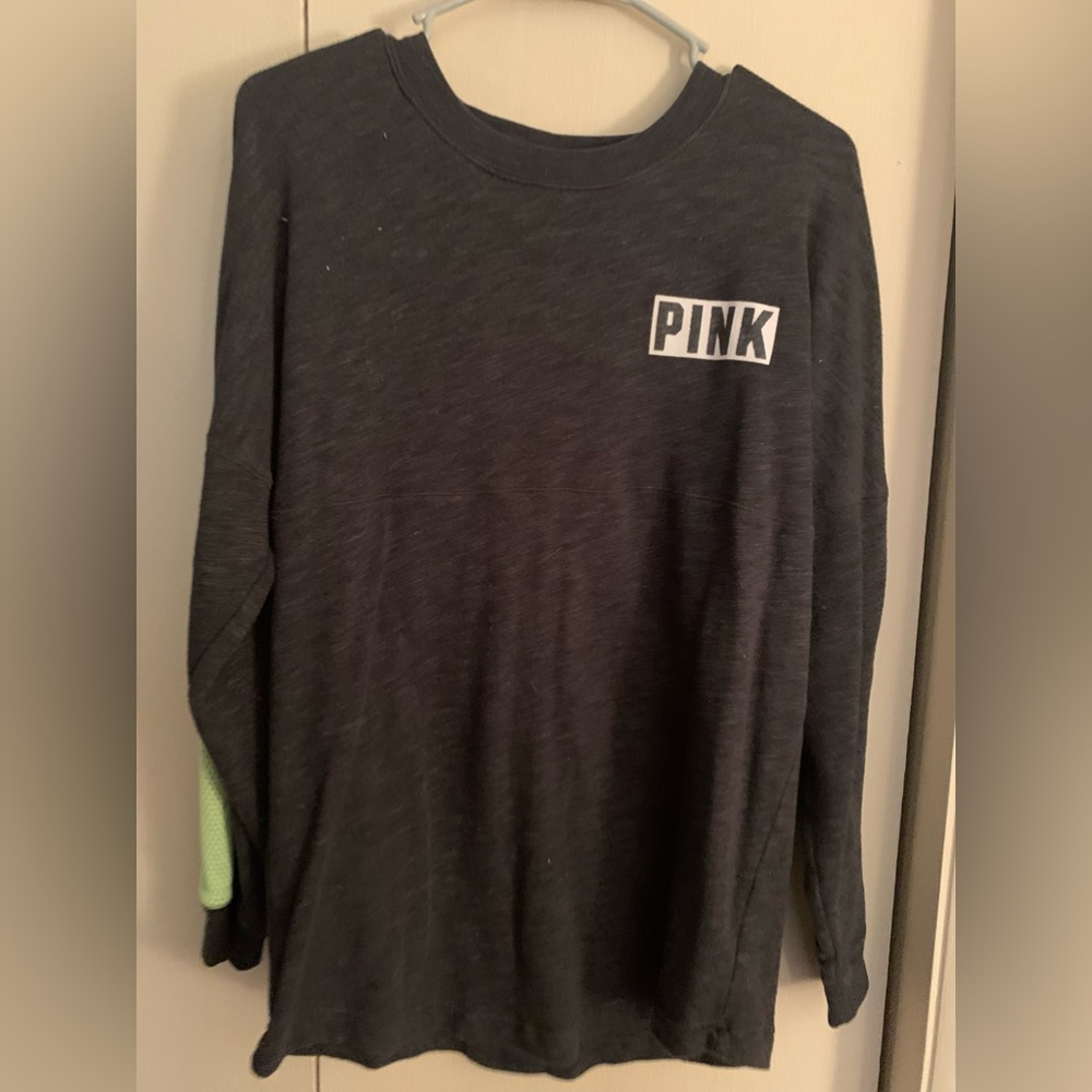 Pink crew neck